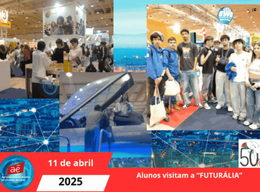 Alunos visitam a “FUTURÁLIA” para explorar as oportunidades académicas e profissionais
