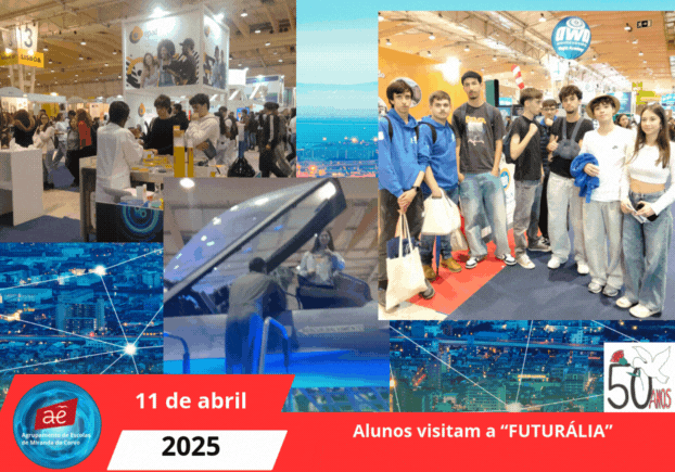 Alunos visitam a “FUTURÁLIA” para explorar as oportunidades académicas e profissionais