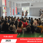 Brilhante Concerto Didático na EB de Miranda do Corvo!