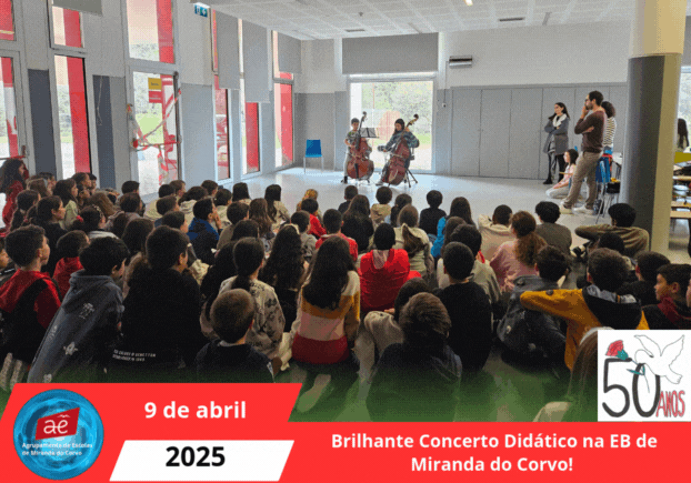 _Brilhante Concerto Didático na EB de Miranda do Corvo!