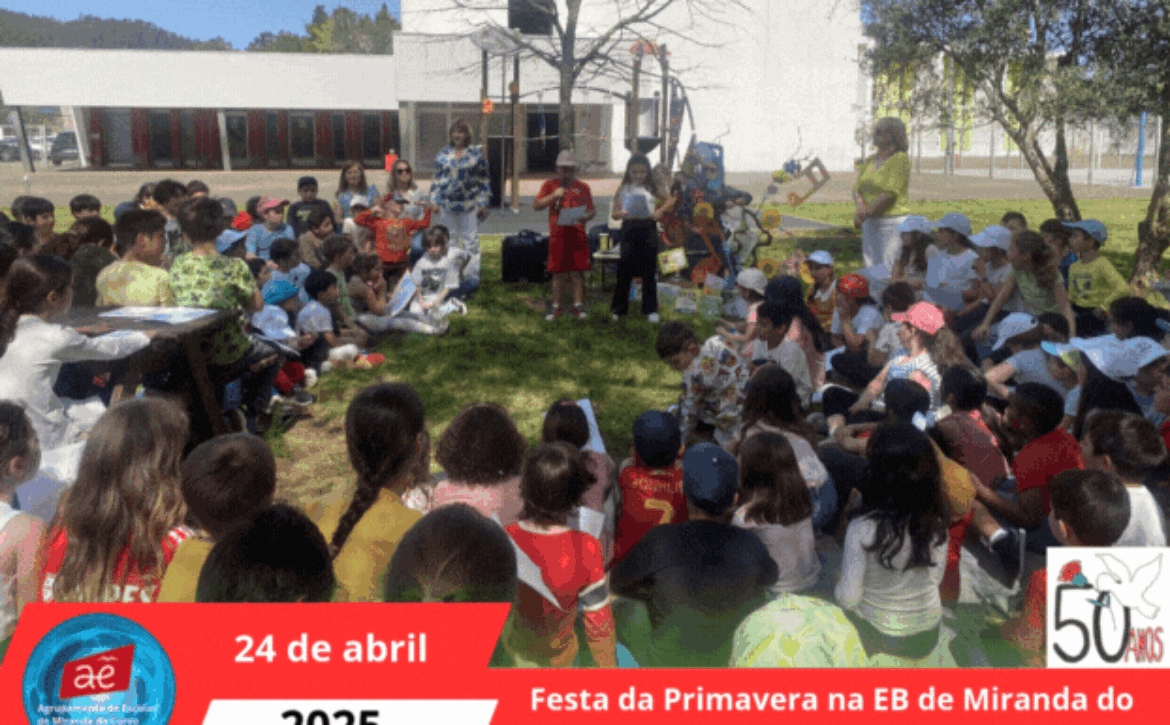Festa da Primavera na EB de Miranda do Corvo reúne comunidade escolar