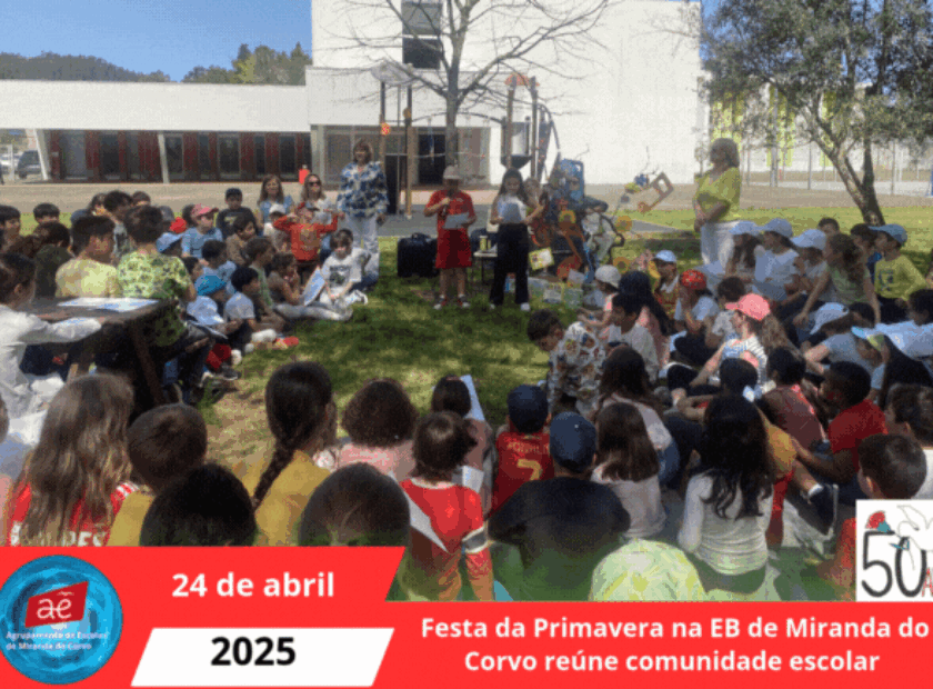 Festa da Primavera na EB de Miranda do Corvo reúne comunidade escolar