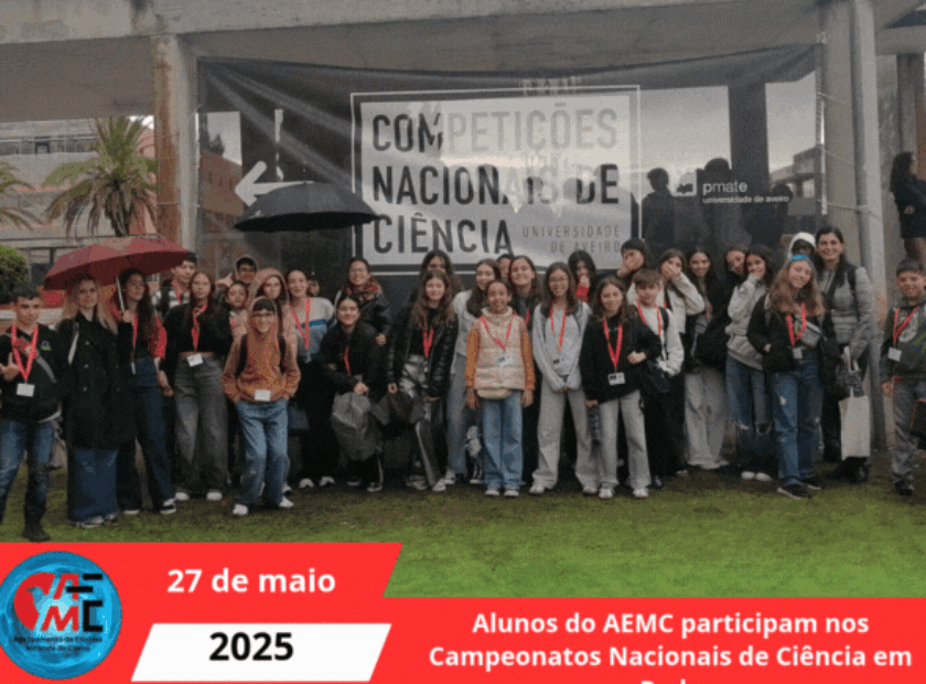 Alunos do AEMC participam nos Campeonatos Nacionais de Ciência em Rede