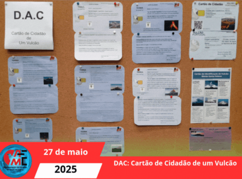 DAC Cartão de Cidadão de um Vulcão