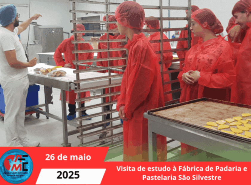 DVisita de estudo à Fábrica de Padaria e Pastelaria São Silvestre