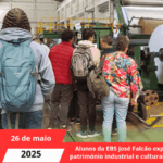 Alunos da Escola Básica e Secundária José Falcão exploram o património industrial e cultural da Lousã