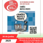 Biblioteca Escolar do Agrupamento de Escolas de Miranda do Corvo distinguida com o prémio "Atividades Top" a nível nacional