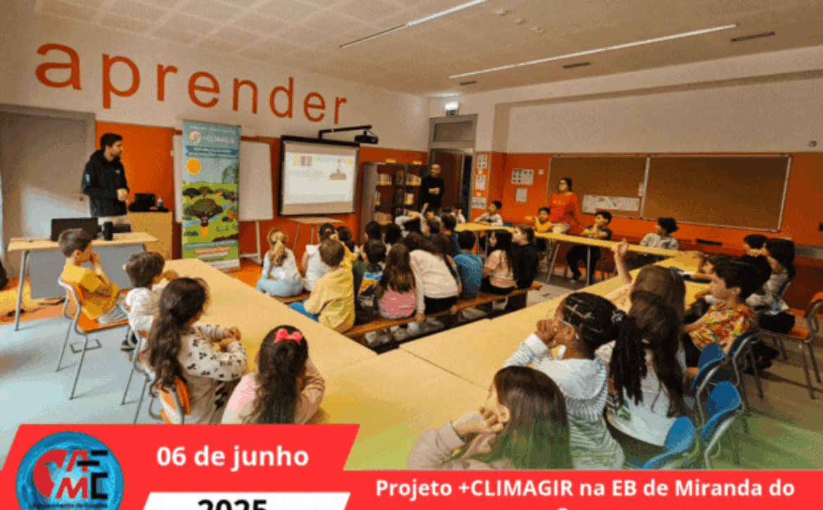 Projeto +CLIMAGIR na EB de Miranda do Corvo