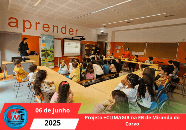 Projeto +CLIMAGIR na EB de Miranda do Corvo