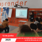 Sessão de sensibilização sobre Energias Renováveis na EB de Miranda do Corvo