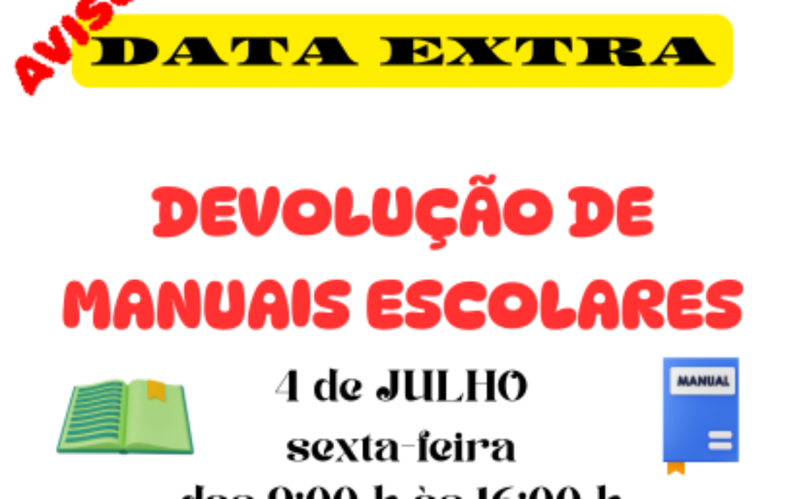 Data Extra Entrega Manuais
