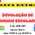 Data Extra - Devolução de Manuais Escolares