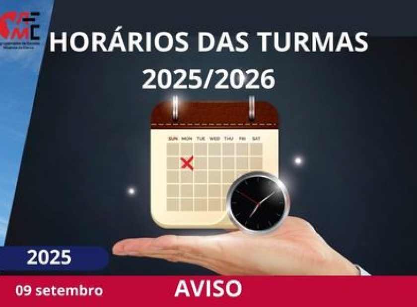 HORÁRIOS TURMAS 25 26
