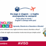 ENGLISH CLUB "From play to travel"