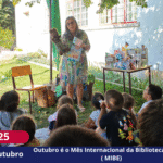 Outubro é o Mês Internacional da Biblioteca Escolar ( MIBE)