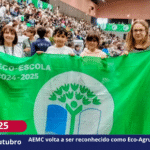 AEMC volta a ser reconhecido como Eco-Agrupamento