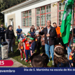 Dia de São Martinho na escola de Rio de Vide