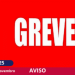 PRÉ-AVISO DE GREVE PARA O DIA 21 DE NOVEMBRO 2025