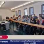 Alunos dos Cursos Profissionais visitam o ISEC e o Museu Load ZX