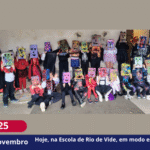 Hoje, na Escola de Rio de Vide, em modo especial