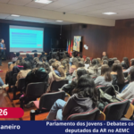 Parlamento dos Jovens - Debates com três deputados da AR no AEMC