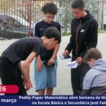 Peddy-Paper Matemático abre Semana da Matemática na Escola Básica e Secundária José Falcão