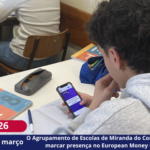 O Agrupamento de Escolas de Miranda do Corvo voltou a marcar presença no European Money Quiz!