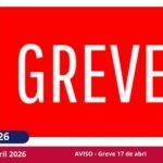 AVISO - Greve 17 de abril