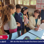 EB1 de Vila Nova recebe Escritora Carla DDoliveira