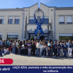 LAÇO AZUL assinala o mês da prevenção dos maus tratos na infância