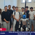 Visita de Estudo ao Departamento de Engenharia Mecânica da UC 🎓⚙️