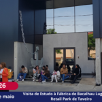 Visita de Estudo à Fábrica de Bacalhau Lugrade e ao Retail Park de Taveiro