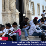 Alunos realizam visita de estudo a Coimbra com experiência cultural enriquecedora