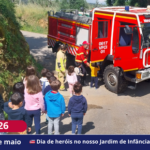 🚒 Dia de heróis no nosso Jardim de Infância de Vidual! 🚒
