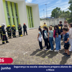 Segurança na escola: simulacro prepara alunos do 1.º ciclo para o Risco