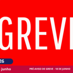 PRÉ-AVISO DE GREVE - 18 DE JUNHO