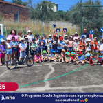 O Programa Escola Segura trouxe a prevenção rodoviária aos nossos alunos! 🚗🚸